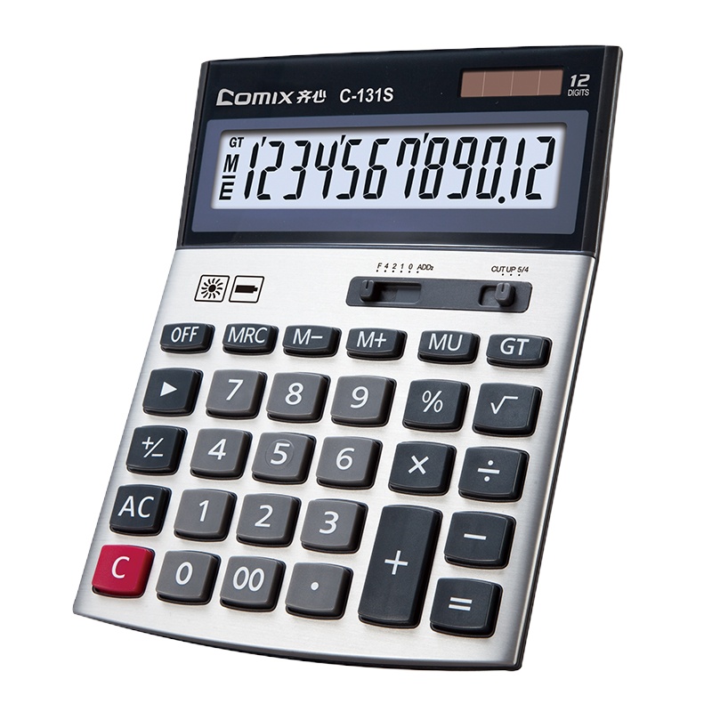 齐心 C-131S 大台 超级耐用金刚计算器