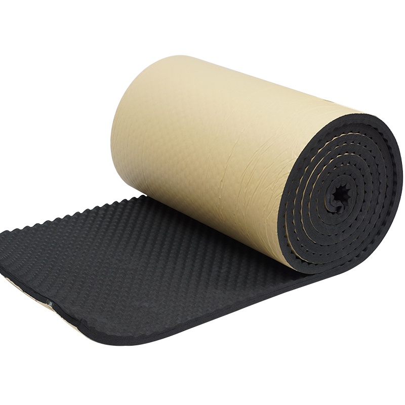 海斯迪克 HK-593 隔音防水棉 吸音棉隔音板阻燃ktv录音棚隔音板防水棉 黑色 1×5m 厚3cm(实厚2.5cm)