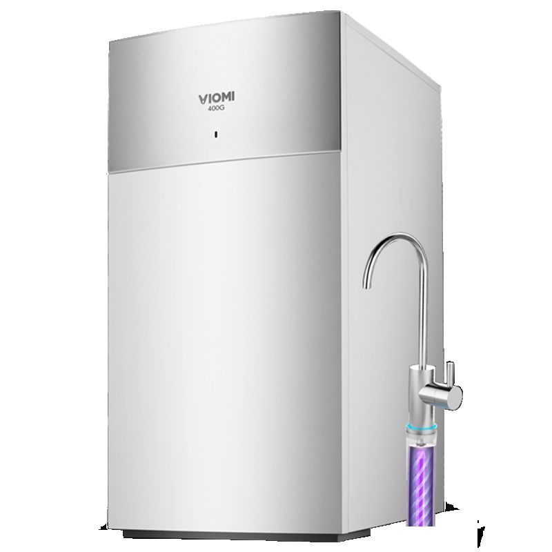 云米智能净水器家用直饮机自来水过滤器大流量无罐即滤即饮C1厨下(400G)MR424Z厨房反渗透纯水机