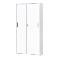 [一鹏]抽屉收纳办公文件柜 钢制拆装铁皮柜档案柜 移门通门储物资料凭证柜