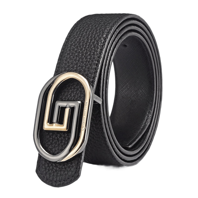 金利来（Goldlion)男士皮带男 商务男式腰带潮流时尚真皮男款裤带