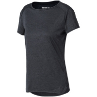 【自营】adidas阿迪达斯女子短袖T恤跑步透气休闲运动服CW3312 L CW3312黑+染色麻灰