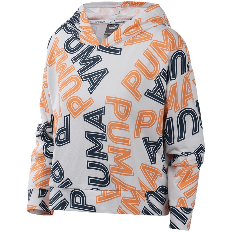 PUMA彪马女装运动服休闲百搭跑步健身训练连帽卫衣582936
