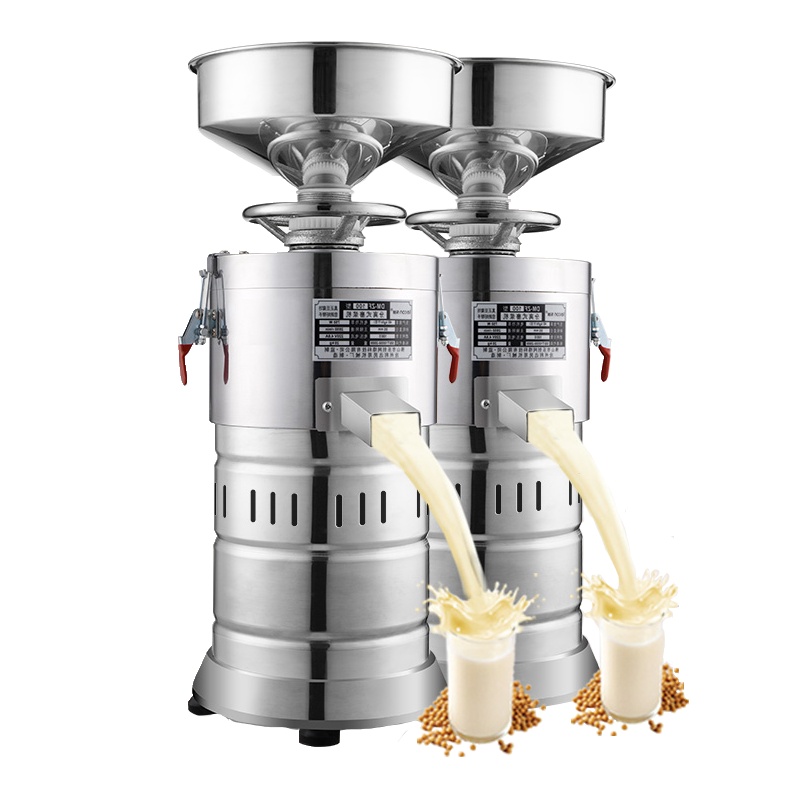 乐创(lecon)155型 商用豆浆机 磨浆机 渣浆分离豆腐机 不加热