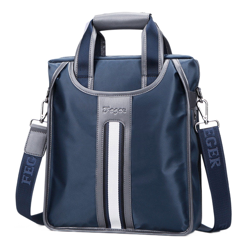 男包手提包商务包牛津纺单肩包韩版休闲背包斜挎包包男士公文包潮