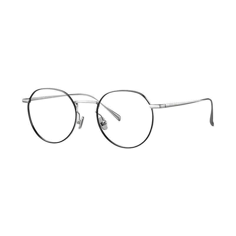暴龙眼镜女新款中性款复古圆框眼镜框男可配近视镜片BJ7009