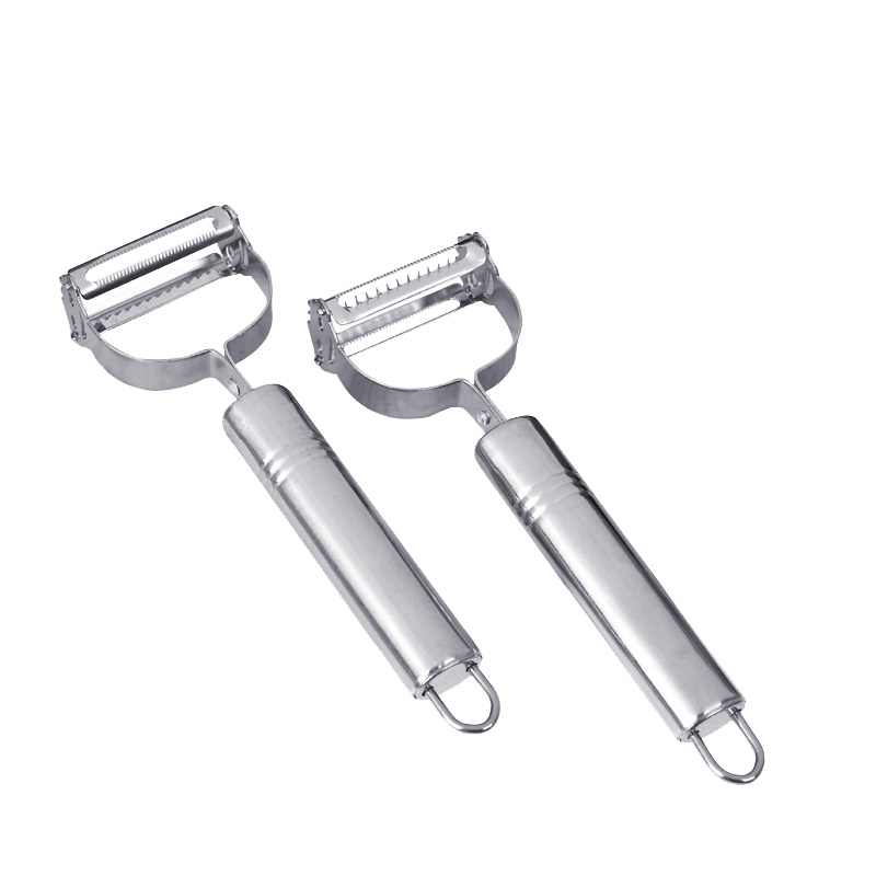 [规格:10个装 17.6*5单位:cm]不锈钢刨子 水果削皮刀去皮瓜果多功能 厨房削皮器瓜刨土豆刨丝器