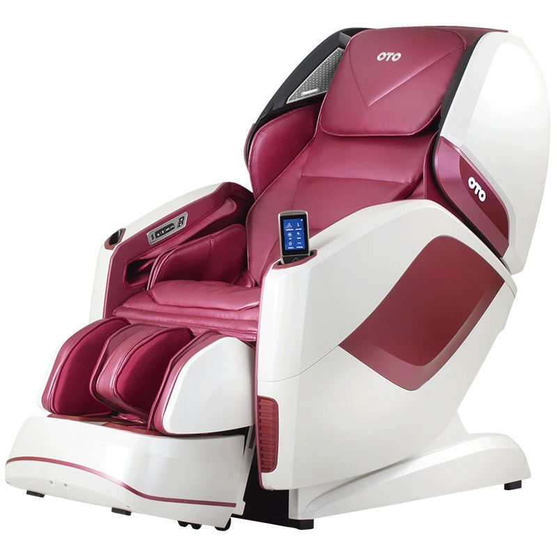OTO按摩椅家用全自动按摩沙发全身揉捏电动智能按摩器PE09 闪亮红