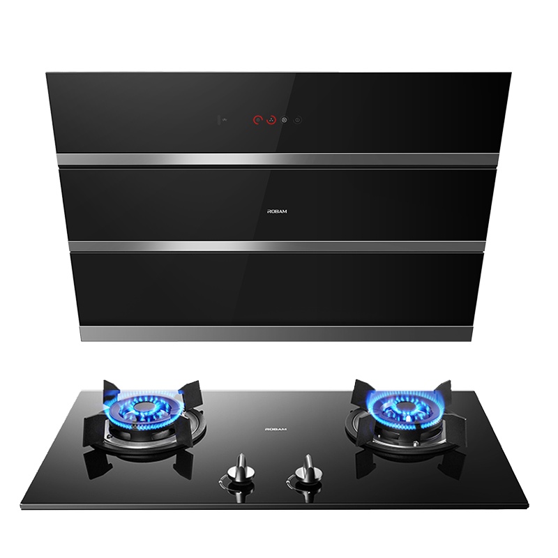 老板(ROBAM)油烟机烟灶套餐20立方抽烟机侧吸式吸油烟机烟机燃气灶套装27N0+32B0(天然气)