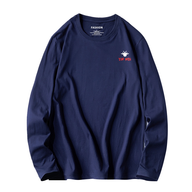 绅士空间2021年新款休闲T恤男潮男t恤休闲时尚宽松体恤夏季圆领透气棉T恤男款JC.T352