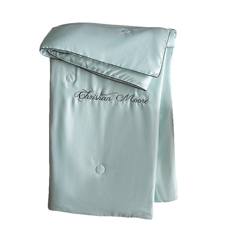 北极绒(Bejirog) 真丝夏被可水洗冰丝滑空调被夏凉被夏季薄被子芯双人单人羽丝绒被芯