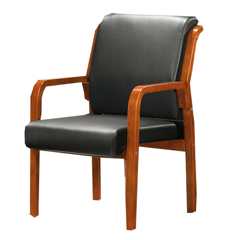 精班家具简约风格办公室木质带扶手办公椅CF-1397Y