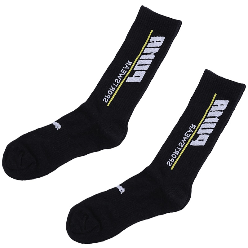 【自营】PUMA彪马男袜运动袜休闲中袜(一对装)907705