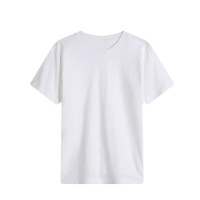 精梳棉圆领T恤基础款纯棉短袖