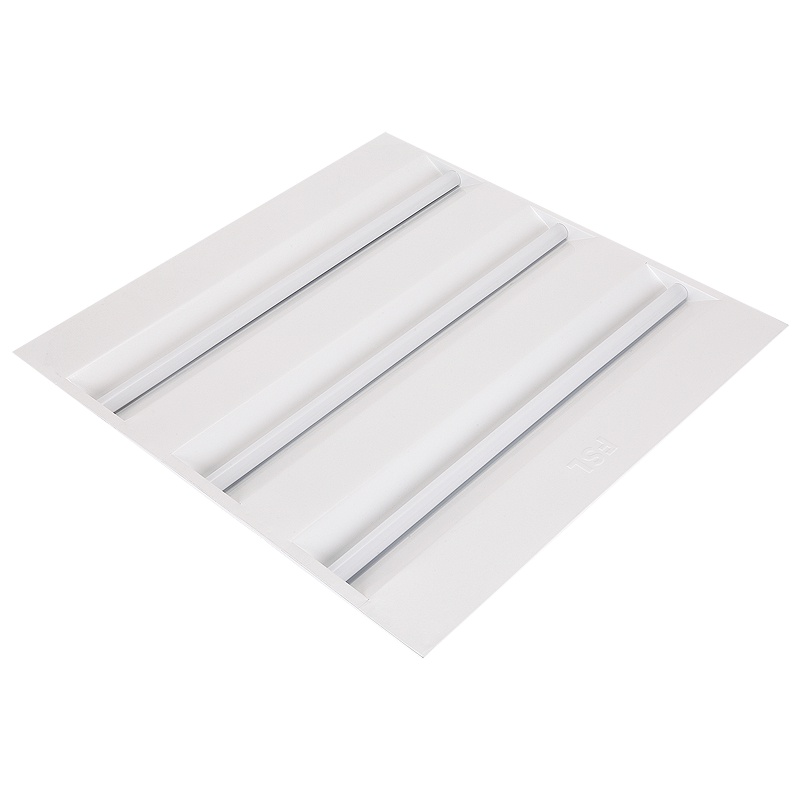 FSL佛山照明 T8格栅灯盘LED光源一体式灯盘嵌入式1-45W办公室商场工程专用暗装吊顶冷光（5000K以上）