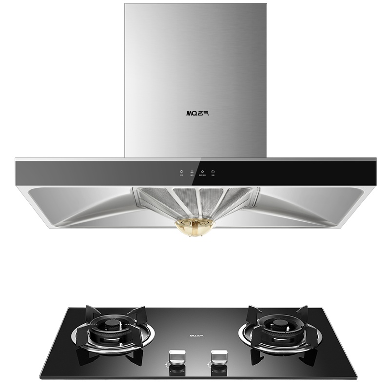 老板名气(MQ)烟灶套装6501A+B311A(液化气)20立方大吸力 内腔免拆洗 4.1KW大火力家用灶具