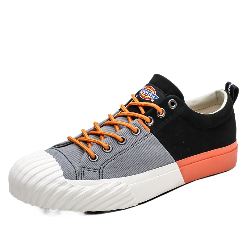 Dickies帆布鞋男低帮韩版秋季新款休闲板鞋情侣百搭学生透气潮鞋193M50LXS2B