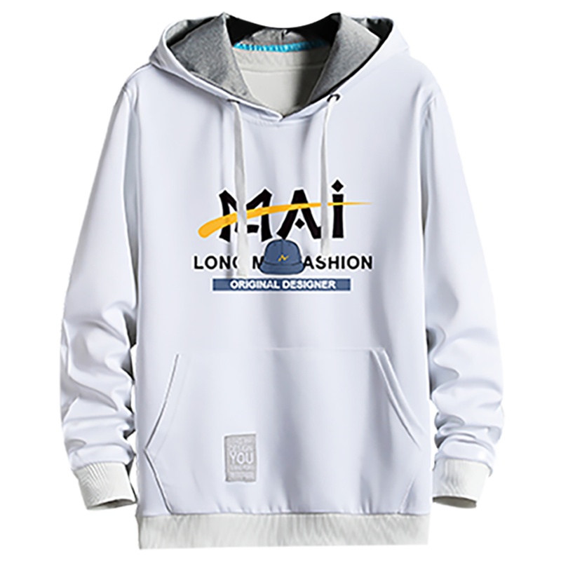 狮臣SHICHEN 2023年秋季新款男士卫衣韩版百搭圆领卫衣男青少年套头男装打底衣卫衣男时尚休闲运动男装