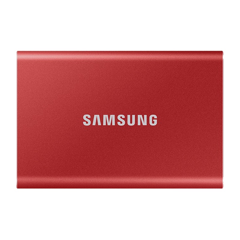 三星（SAMSUNG）T7 1TB移动硬盘 usb3.2金属加密高速手机电脑移动固态硬pssd 火星红