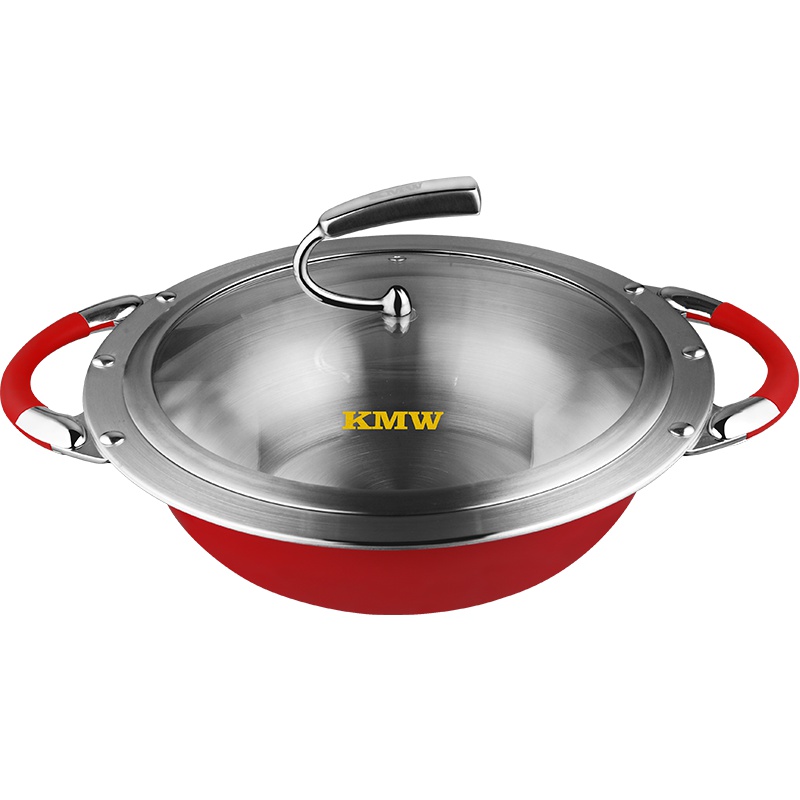 KMW绿鼎第四代健康汤锅24B Gpotl240002 德国锅具品牌品质 304钢24cm汤锅 多项创新加厚锅体防烫手柄