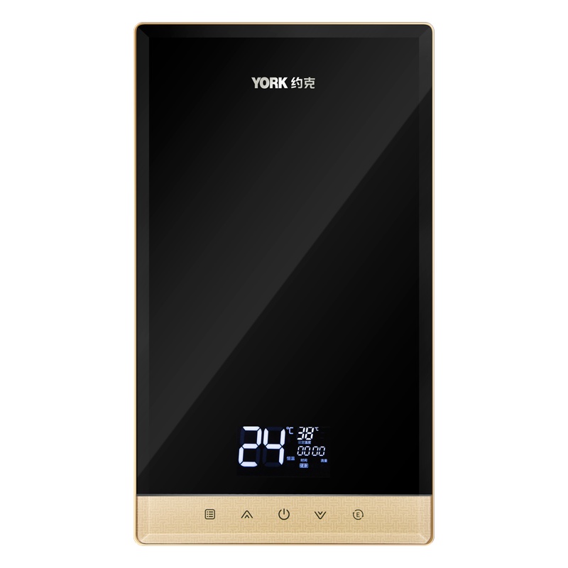 约克(YORK)即热式热水器YK-DJ10 家用小型速热 恒温热水器 水电分离 即热免储水 5.5-10KW功率可调
