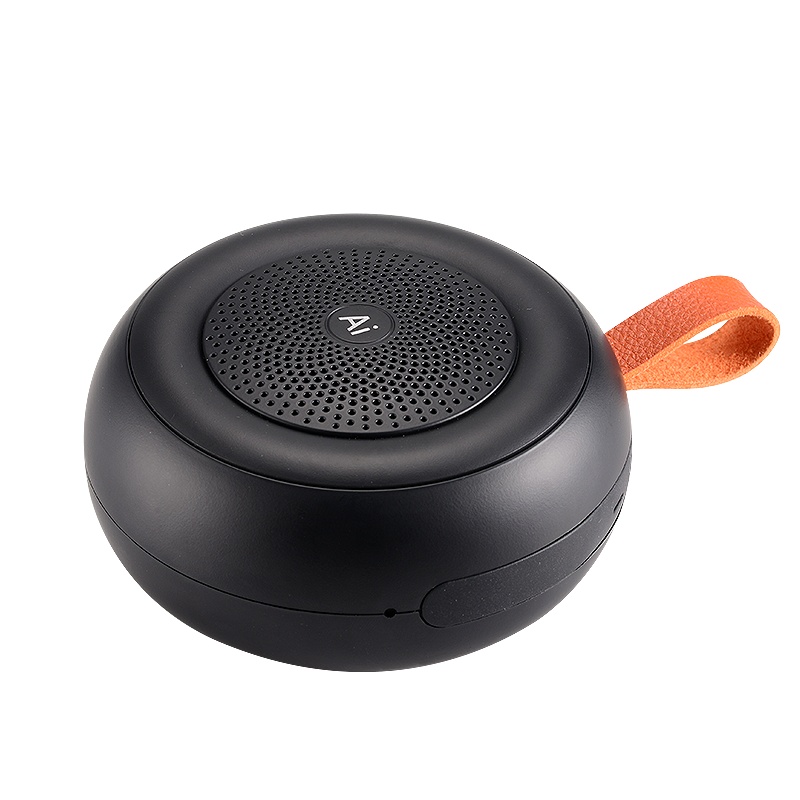 风悦Q37无线蓝牙音箱智能迷你小音响便携式插卡电脑家用户外低音炮音响微信收款播报音响扩音器 黑色