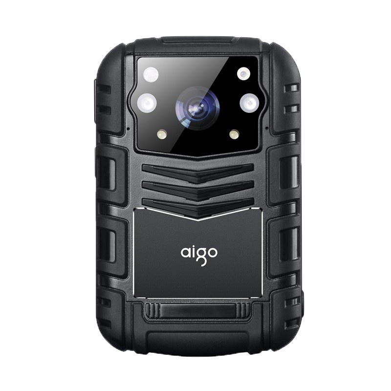 爱国者(aigo)执法记录仪 DSJ-R1 128G 红外夜视1296P便携加密激光定位录音录像拍照对讲