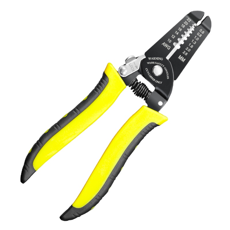 勃 兰匠記(plure) 多功能电工工具剪线钳子专业级电线拔线剪刀扒皮拨线压线钳