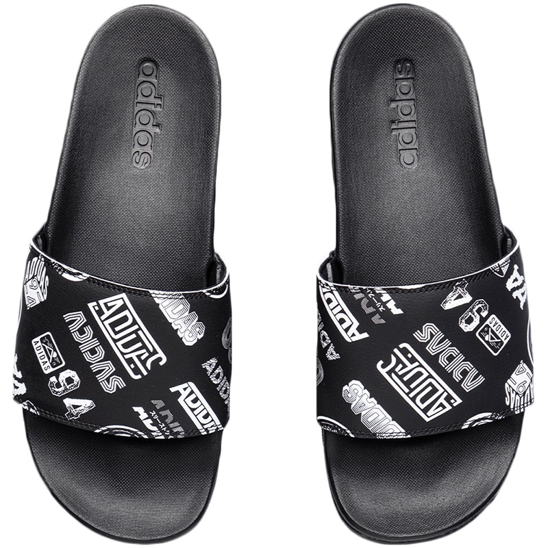 【自营】阿迪达斯男鞋拖鞋一字拖沙滩鞋游泳凉鞋休闲运动鞋FZ1750