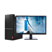 联想(Lenovo)T4900D台式机 (I5-8500 8G 500G 128SSD win10 21.5英寸显示器)