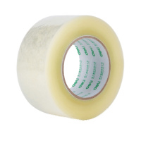 得力30335 高品质透明封箱胶带/打包胶带 60mm*200y(183m/卷) 6卷/筒