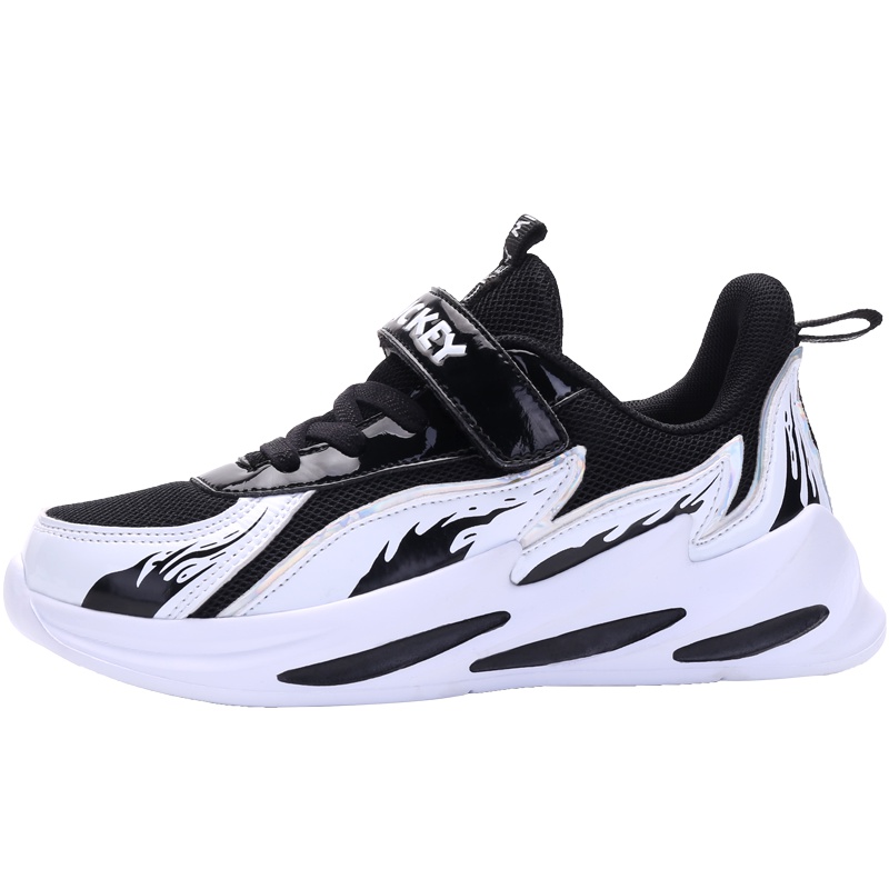 迪士尼儿童秋款童鞋2019新款魔术贴inc超火男童运动鞋休闲旅游鞋