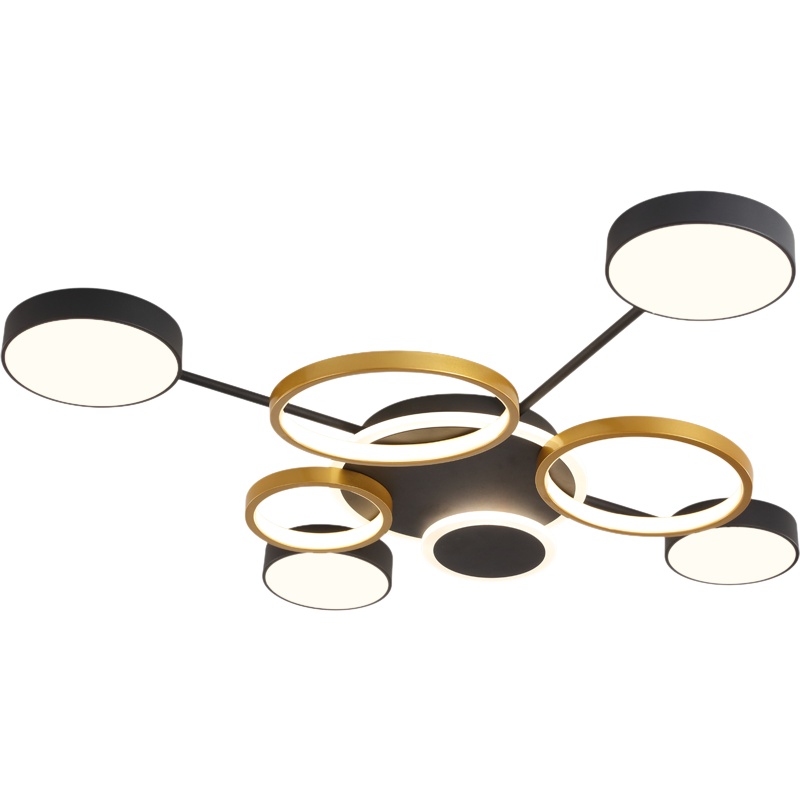 巴保莎 北欧轻奢风客厅灯简约大厅吸顶灯家用智能卧室书房创意LED灯具