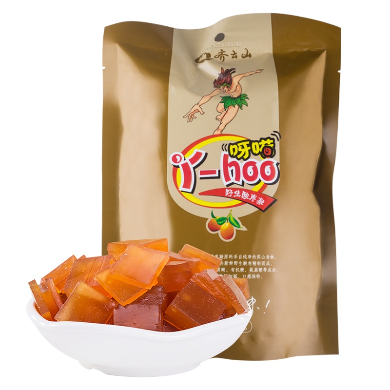 齐云山丫-hoo酸枣凝228g 韧性足口感棒 家庭办公休闲健康开味零食