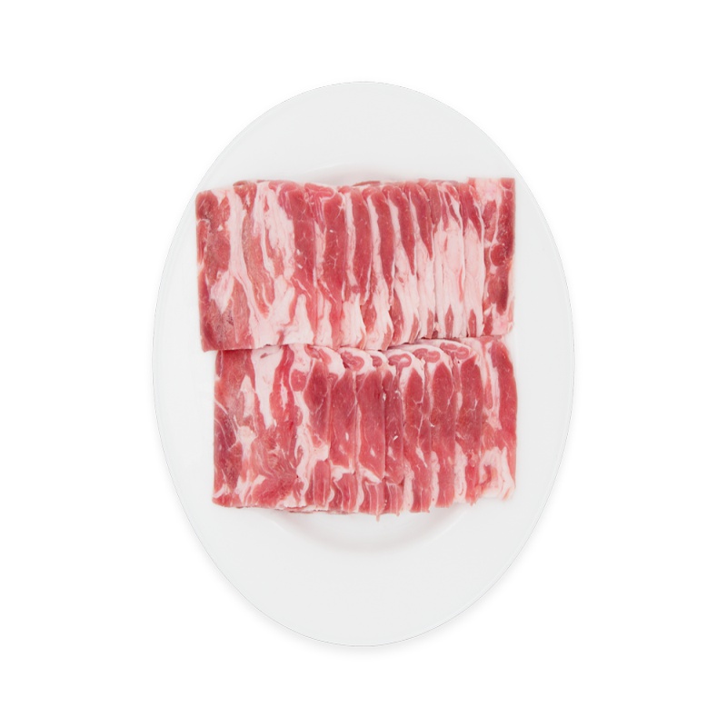 游牧御品 韩式烤羊肉片500克 原肉厚切 烤肉涮火锅 食材