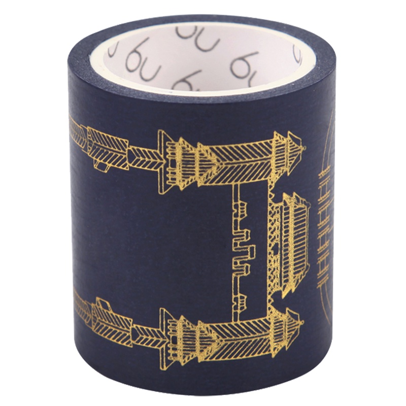 苏宁极物 n9故宫文化创意联名 锦轴系列和纸胶带 未央(蓝色)