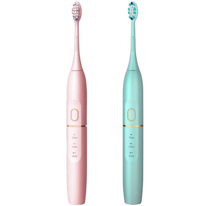 电动牙刷情侣套装学生党男女生全自动超声波充电式成人款HY-A6-P-lv