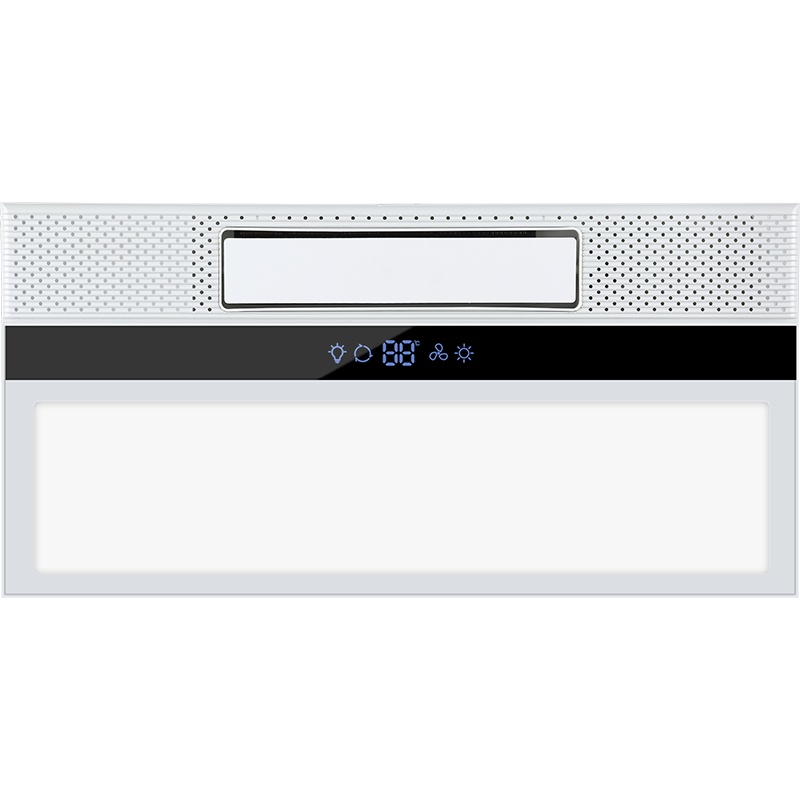 雷士照明(NVC)多合一多功能数显超薄浴霸暖风模块控触摸开关300×600MM浴室卫生间风暖浴霸 白色2700W