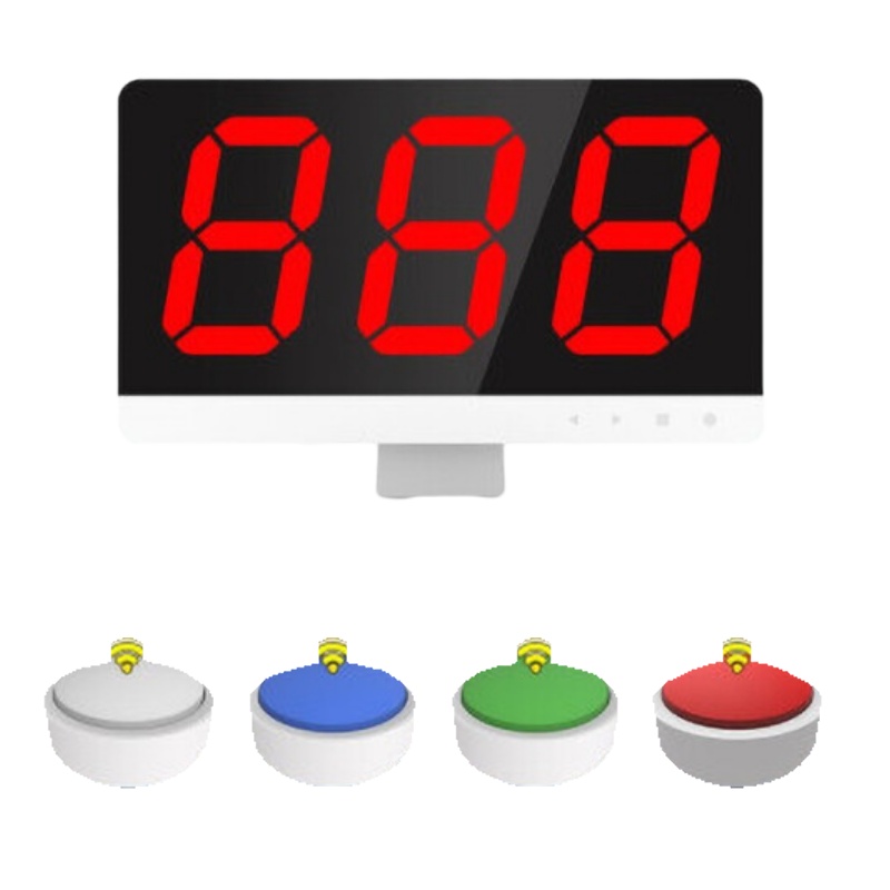 兵戎 知识竞赛无线抢答器学校企事业单位团建用智能答题抢答器套装 1拖16