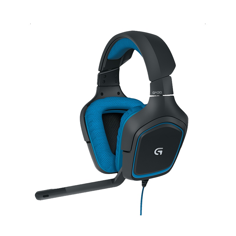 罗技(Logitech) G430 7.1声道游戏头戴式耳机 环绕声游戏耳机麦克风