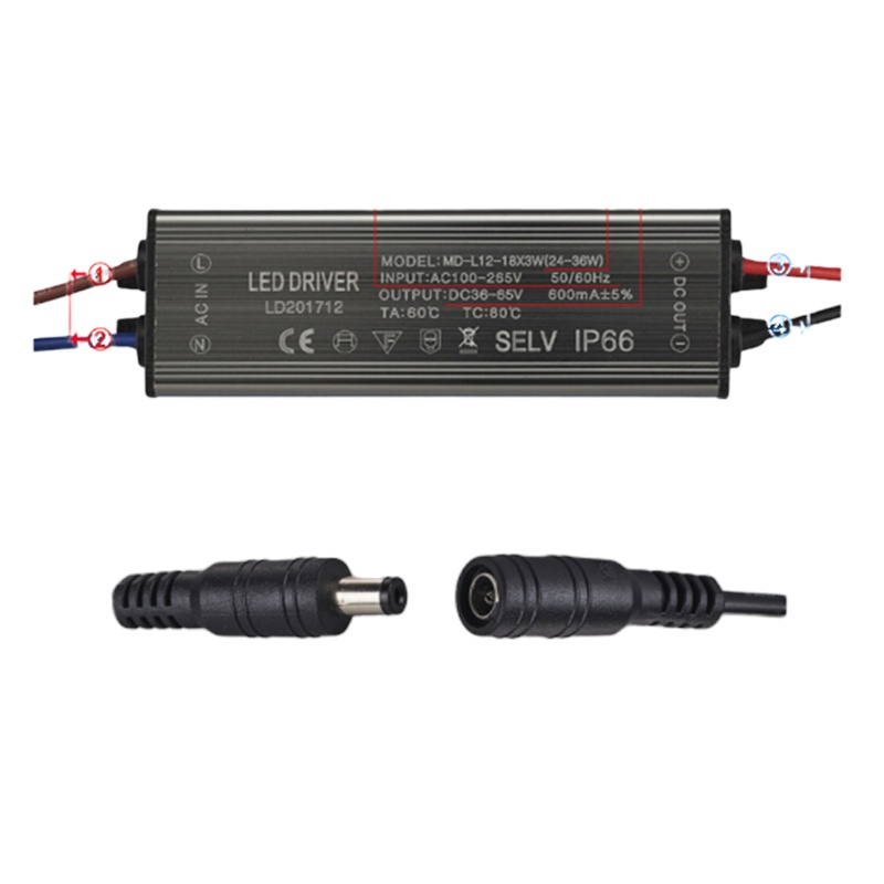 整流器变压器220V 灌胶防水 25-36w-300mADC公头