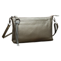 韩版头层牛皮单肩包 女 时尚流苏手拿包 真皮包女士春夏斜挎包包