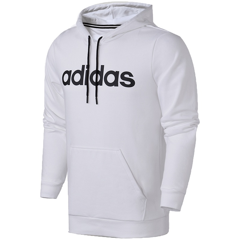 adidas阿迪达斯NEO带帽男运动休闲卫衣DX0654粉色