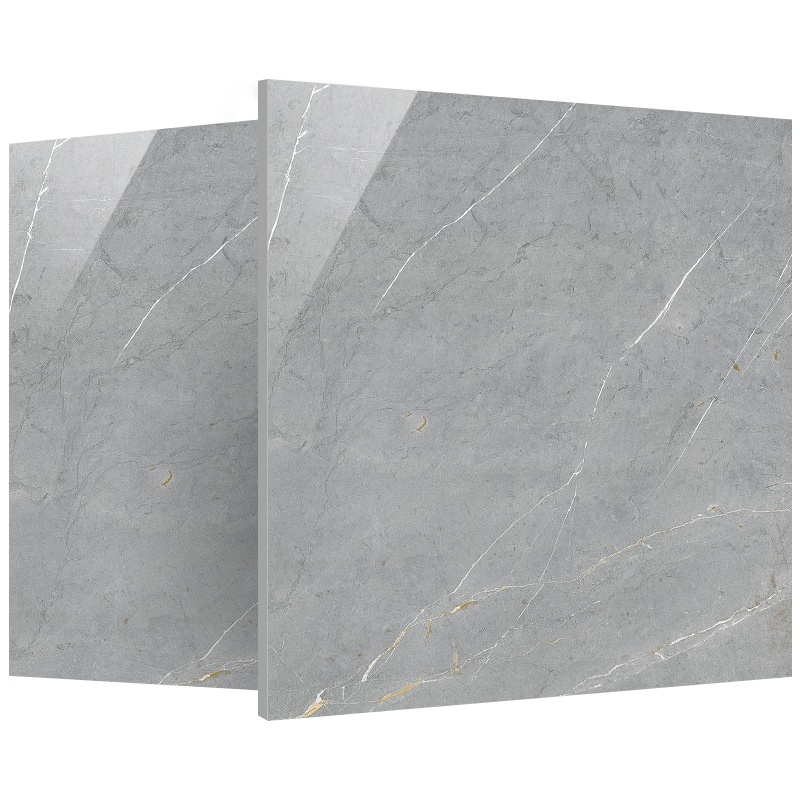 斯米克瓷砖铂晶大理石比萨灰 现代简约客餐厅防滑耐磨地砖800通体