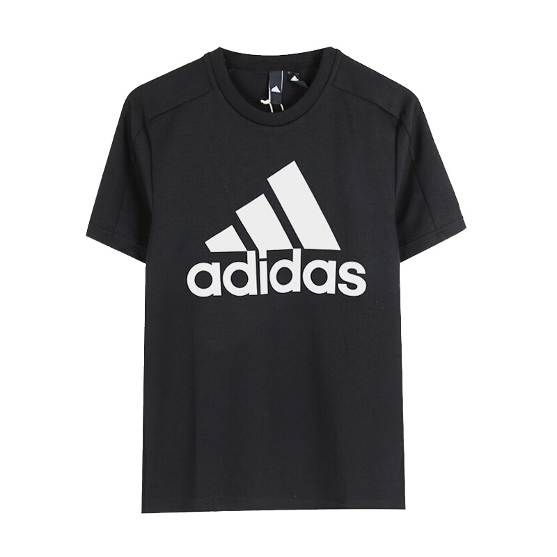 阿迪达斯（adidas）男女款休闲运动短袖T恤CY9877/BQ7721