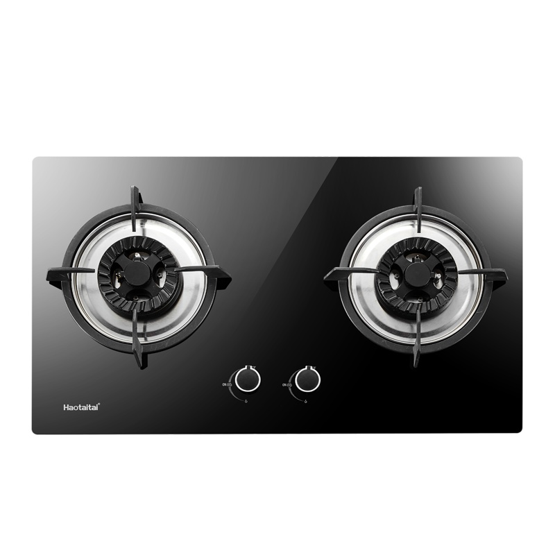 好太太(Haotaitai)2309燃气灶双眼灶台式嵌入式台嵌两用双灶灶具煤气灶不锈钢面板高能猛火(天然气)