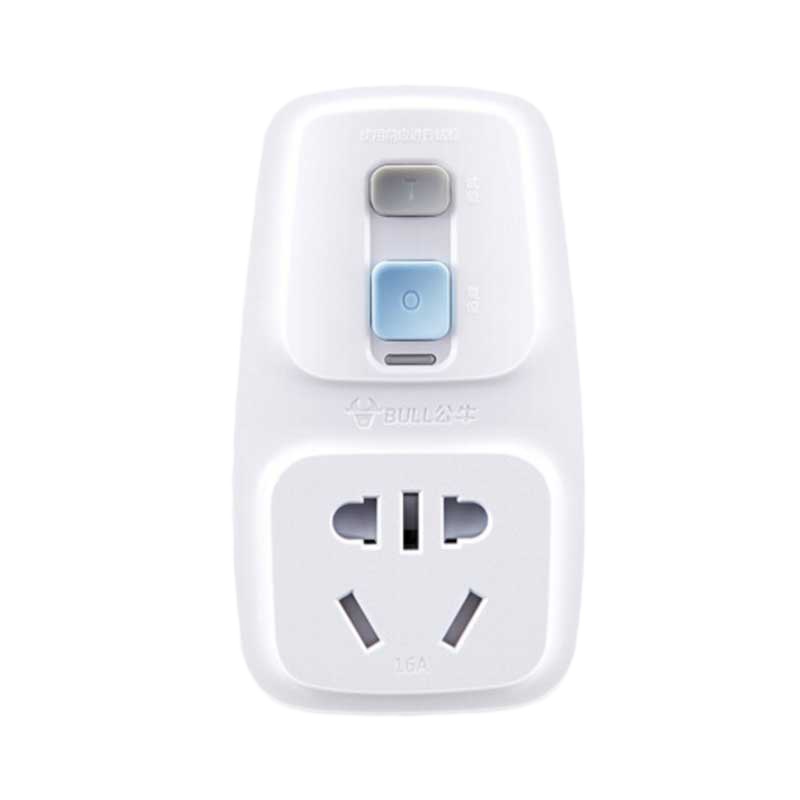 公牛(BULL)GN-920LD新国标防漏电保护器插头16A大功率无线插座