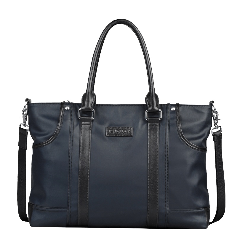 【顺丰配送】Padieoe新款帆布男士手提包横款休闲单肩斜挎男包潮商务公文包包 NB150531-1