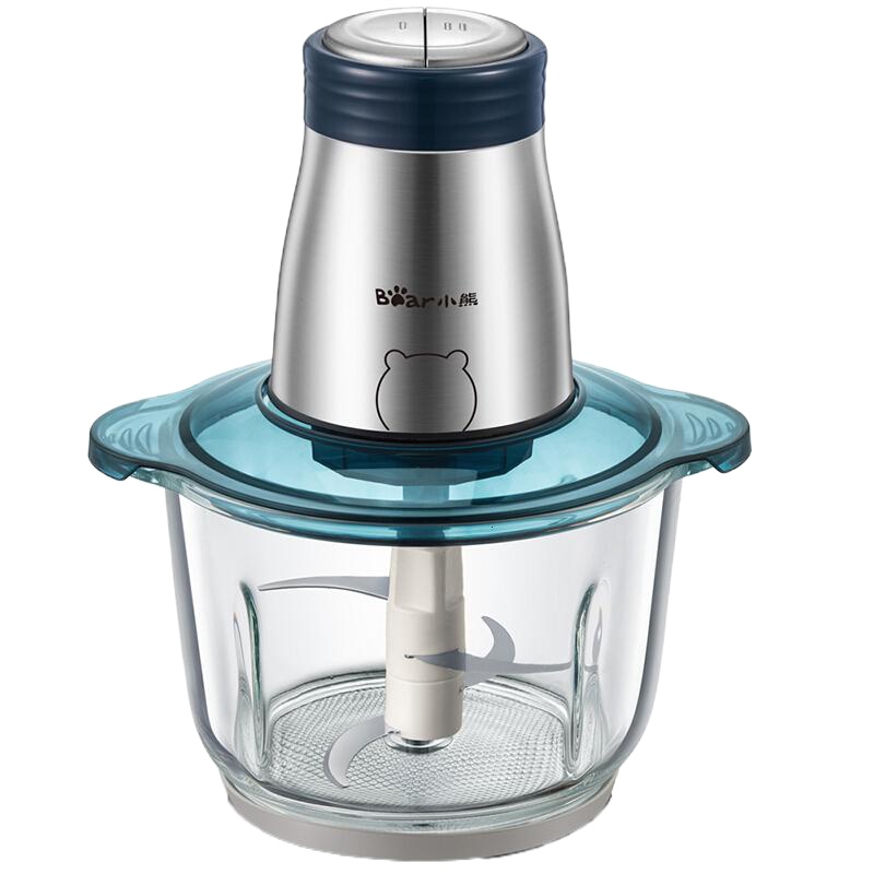 小熊(Bear)绞肉机家用电动多功能碎肉切碎绞馅机婴儿辅食搅拌机