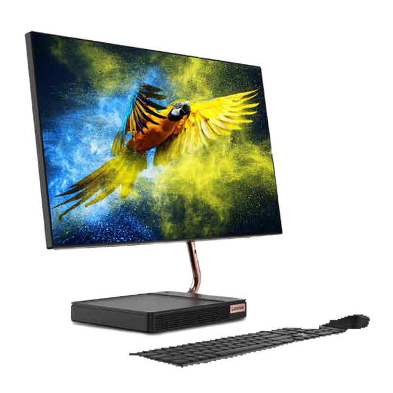 联想AIO520X 23.8英寸一体机电脑（Ryzen锐龙5 8G 512G固态 黑色 ）